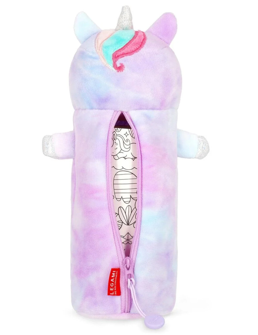 Astuccio Portapenne In Peluche Super Soft Unicorno Legami