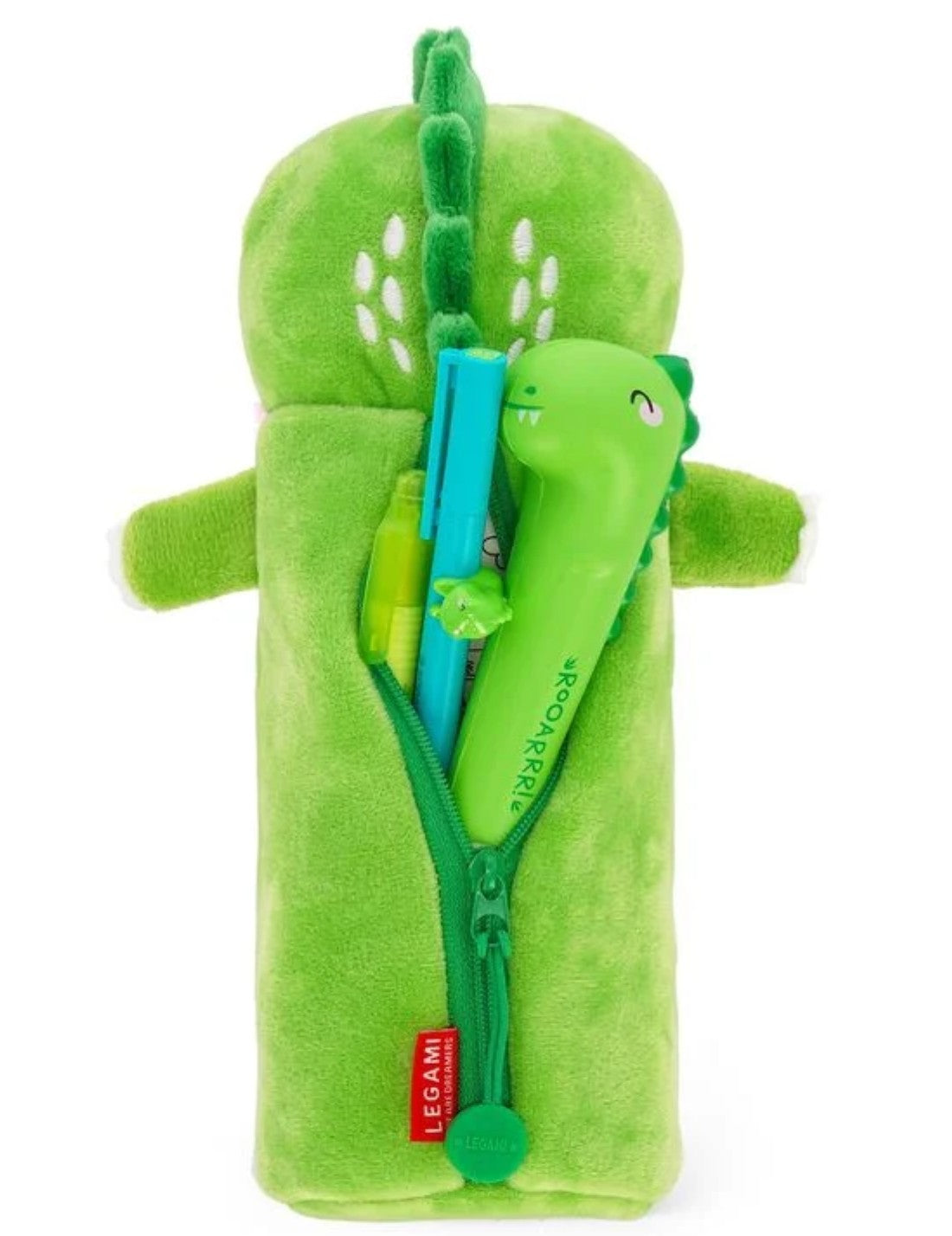 Astuccio Portapenne In Peluche Super Soft Dinosauro Legami