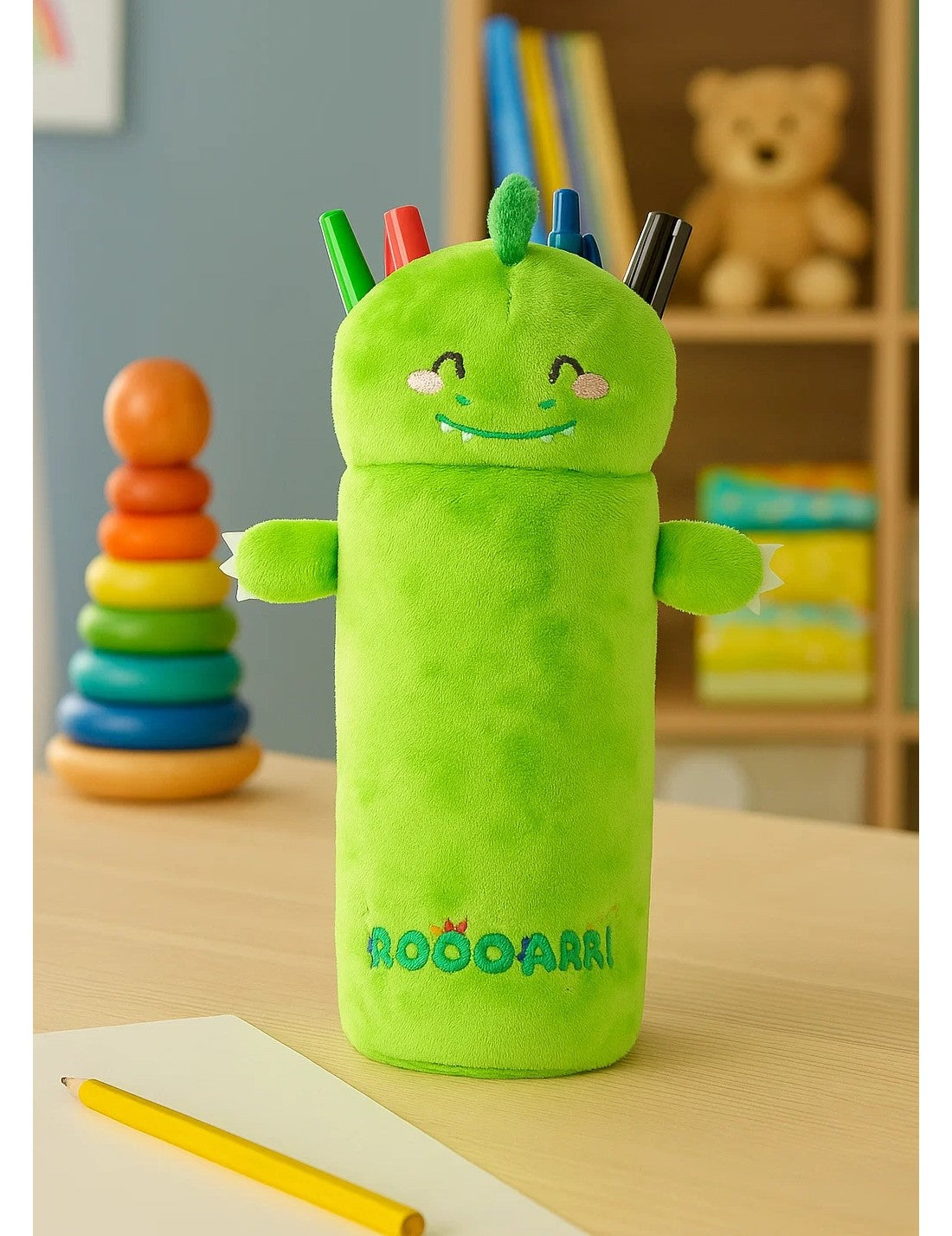 Astuccio Portapenne In Peluche Super Soft Dinosauro Legami