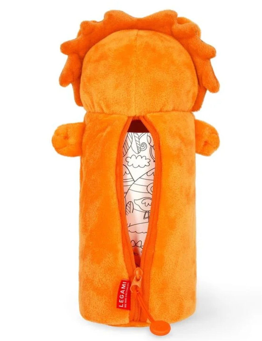 Astuccio Portapenne In Peluche Super Soft Leone Legami