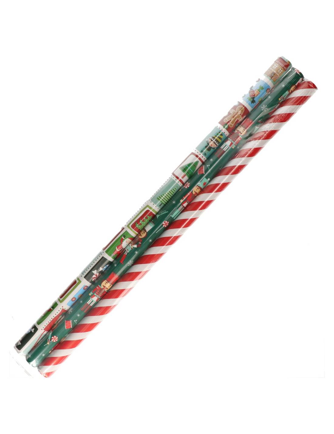 Rotolo Carta Regalo Natalizia 200cm
