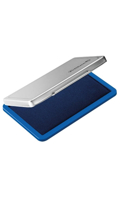 Cuscinetto Inchiostro Per Timbri Blu 70x110mm