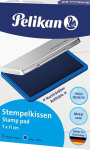 Cuscinetto Inchiostro Per Timbri Blu 70x110mm