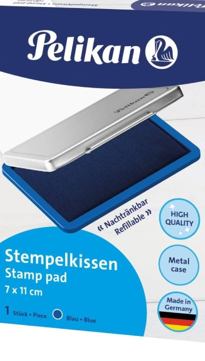 Cuscinetto Inchiostro Per Timbri Blu 70x110mm