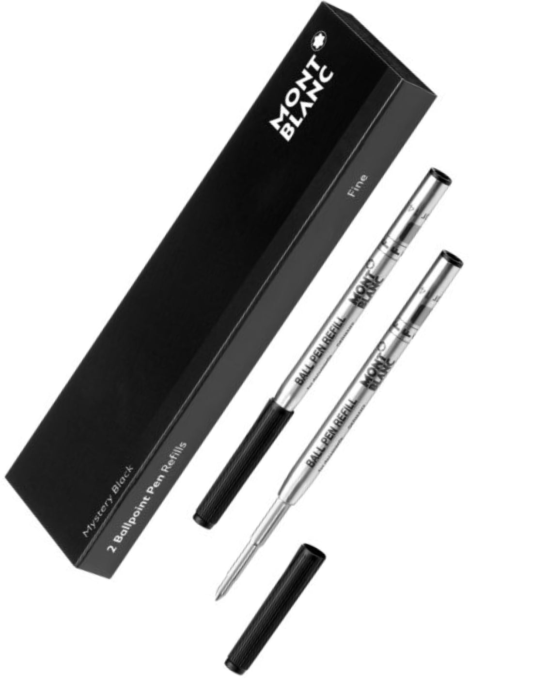 Refill Per Penna A Sfera Punta Fine Montblanc Nero