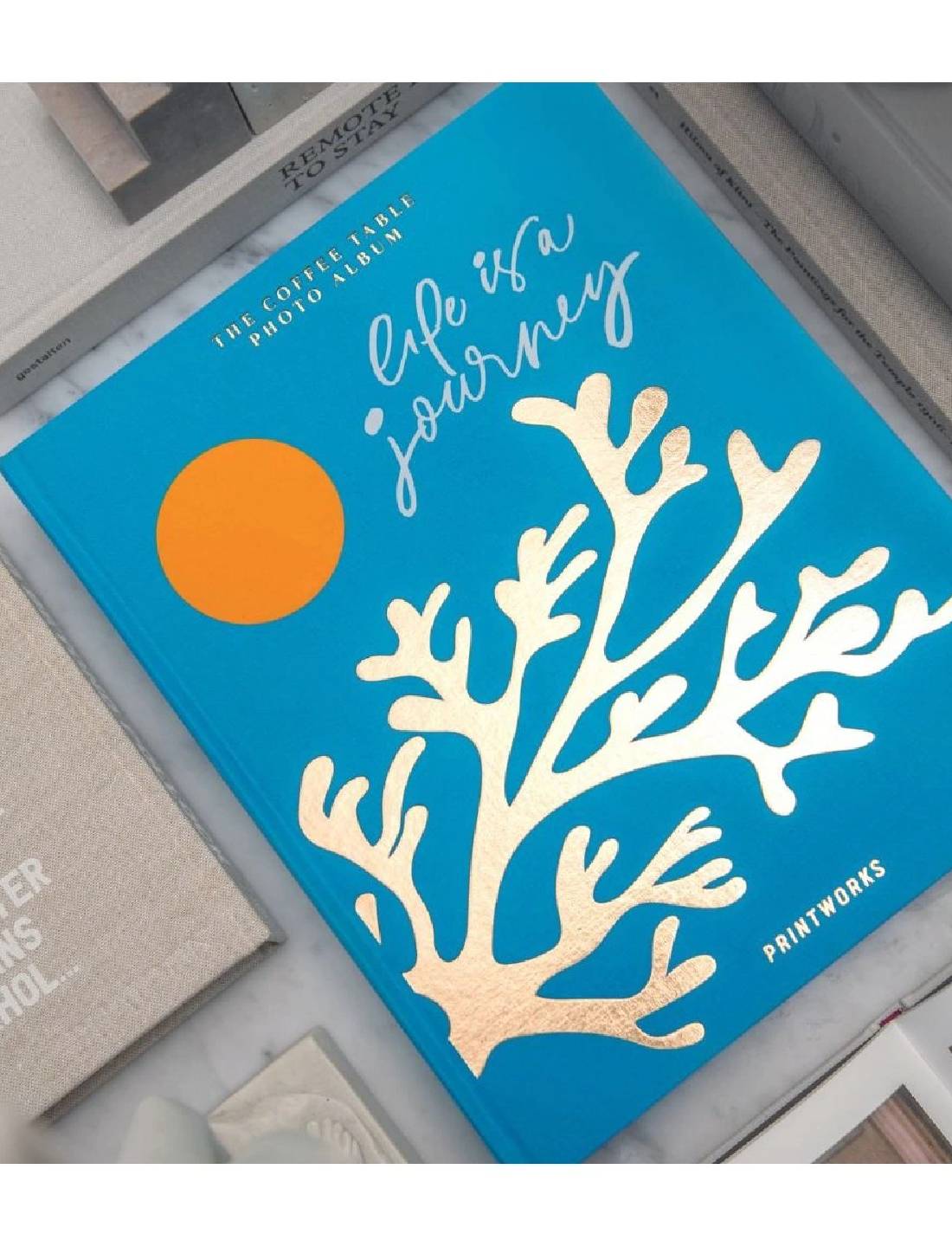 Album Fotografico Life Is A Journey Turchese