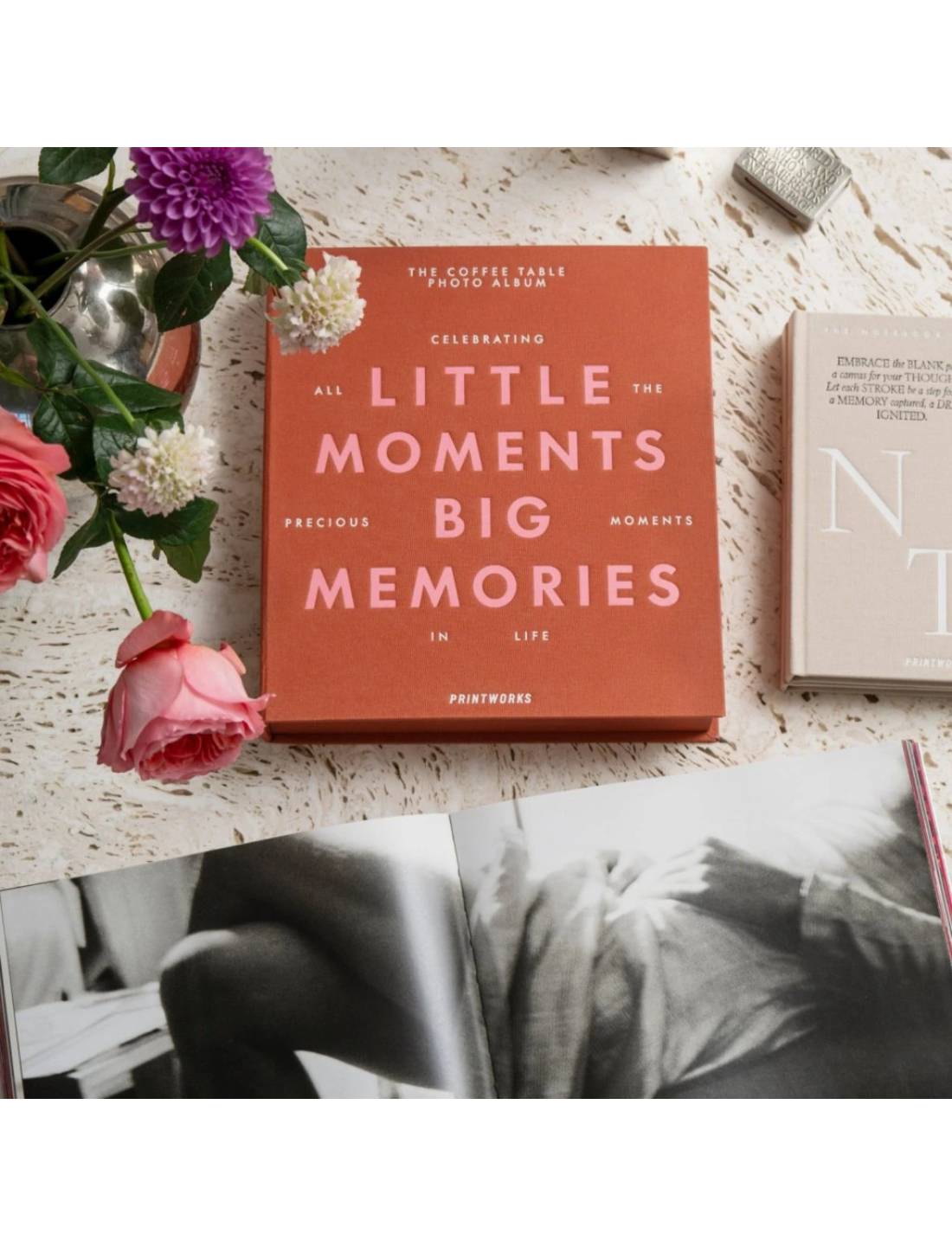 Album Fotografico Little Moments Big Memories Arancione