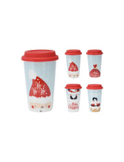 Tazza Bicchiere Americano Di Natale 400ml Prodotto Assortito