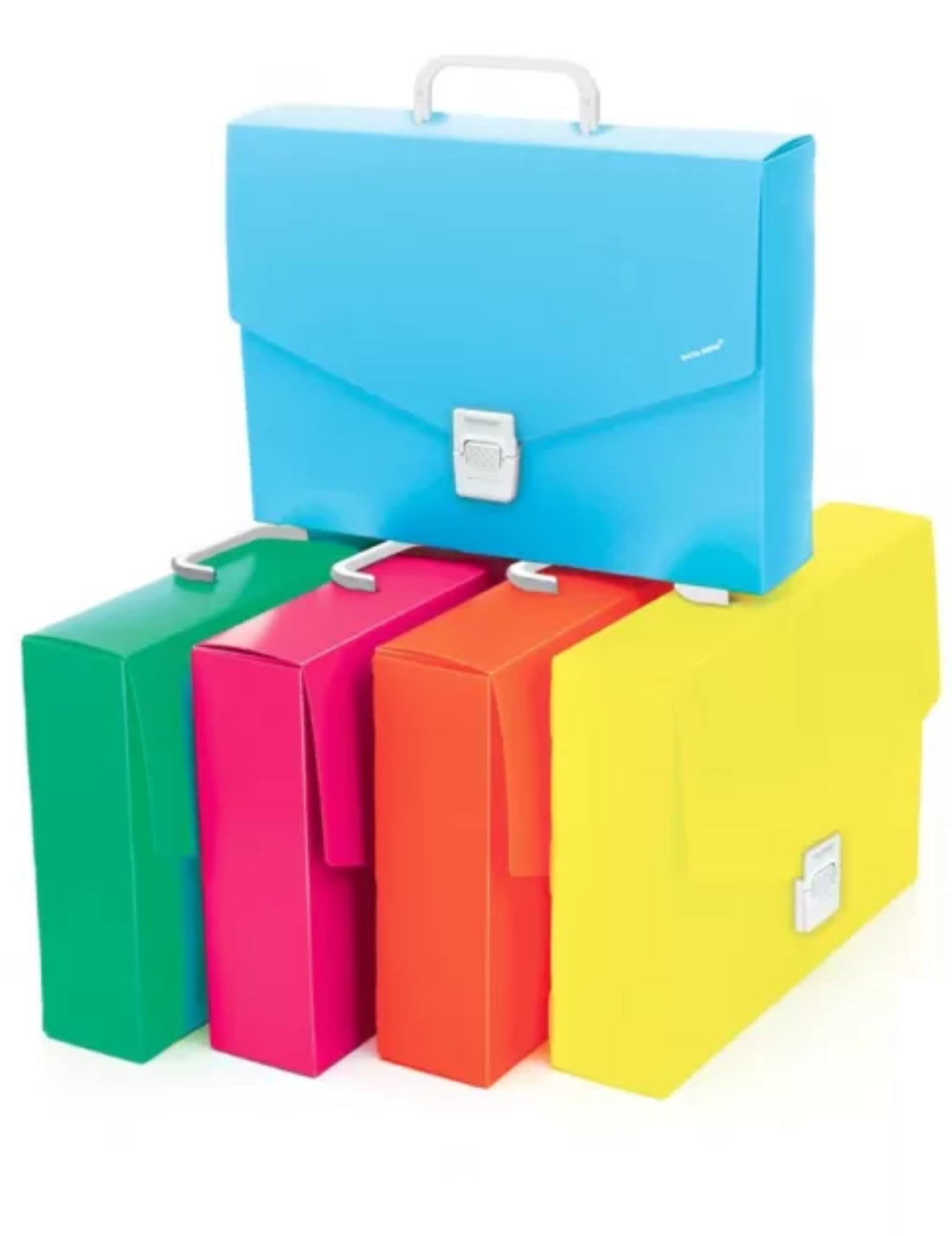 Valigetta Cartella Portadocumenti PPL Fluo 27cm
