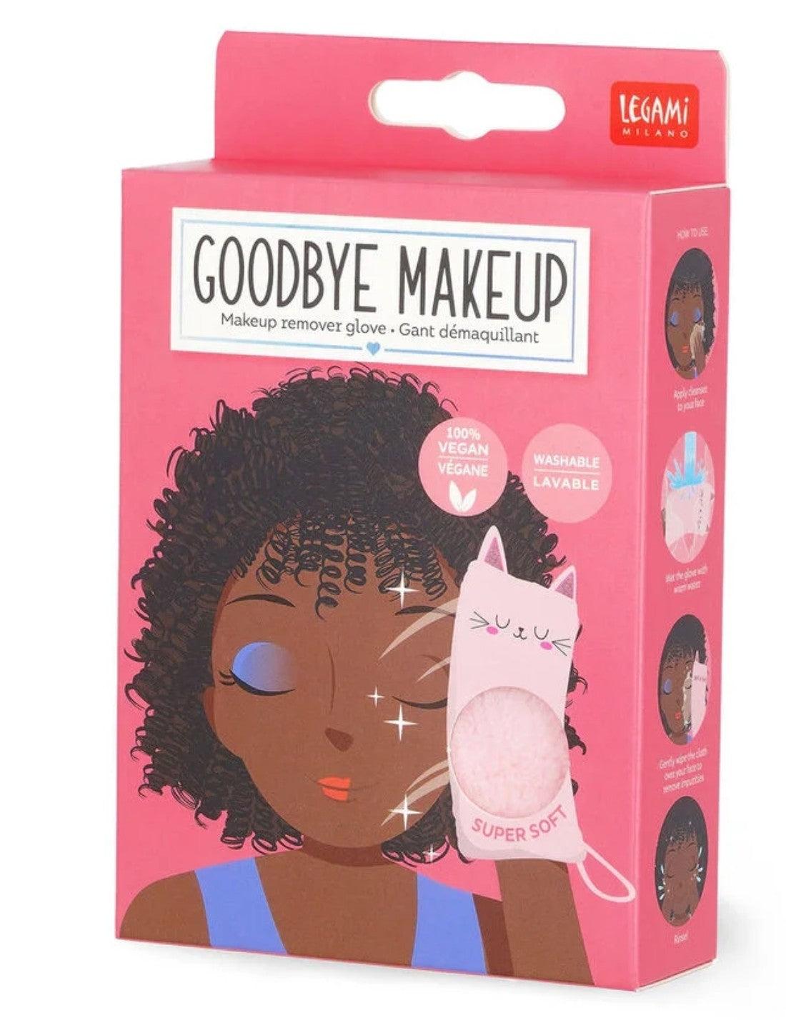 Guanto Struccante Kitty Goodbye Makeup Legami