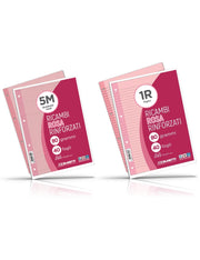 Ricambi Forati E Rinforzati Blasetti Per Raccoglitore A4 Rosa