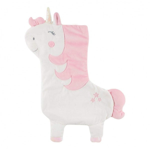 Calza Befana Epifania Unicorno Arcobaleno 60cm