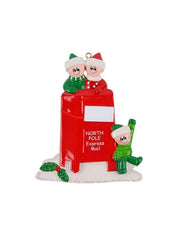 Addobbo Albero Di Natale 3 In Famiglia Letters To Santa Personalizzabile