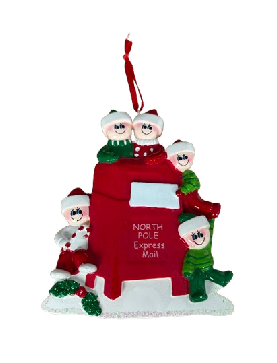 Addobbo Albero Di Natale 4 In Famiglia Letters To Santa Personalizzabile