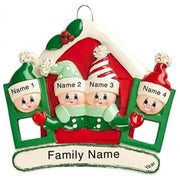Addobbo Albero Natale 4 Alla Finestra Personalizzabile
