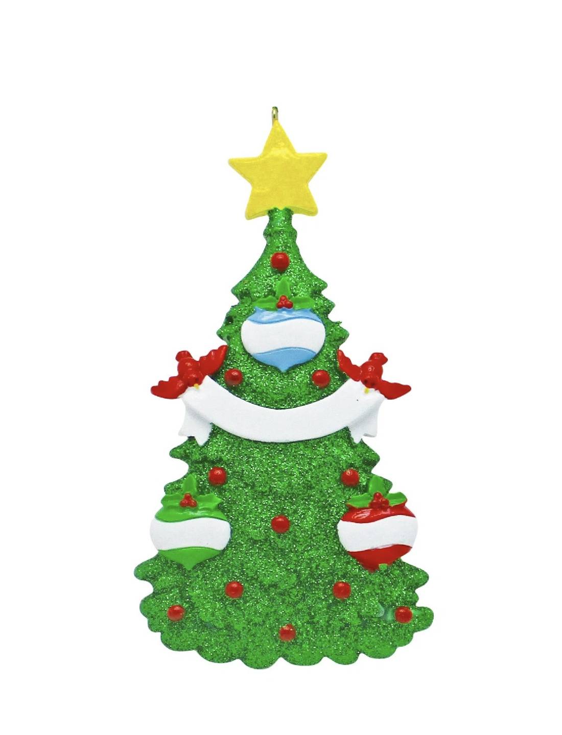 Addobbo Albero Di Natale 3 Palline Di Natale Personalizzabile