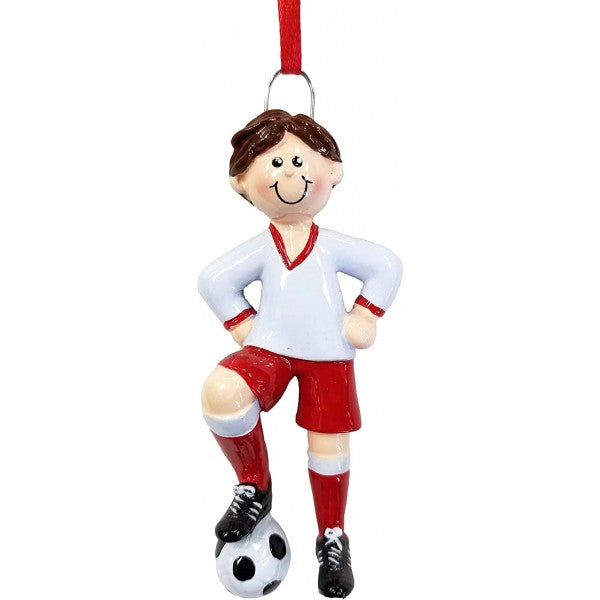 Addobbo Albero Di Natale Calciatore Personalizzabile