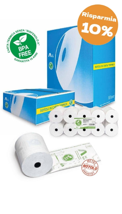 Rotoli Cassa Termici 80x80 Omologati