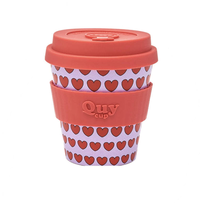 Tazza Quy Cup Cuori Rossi 230ml