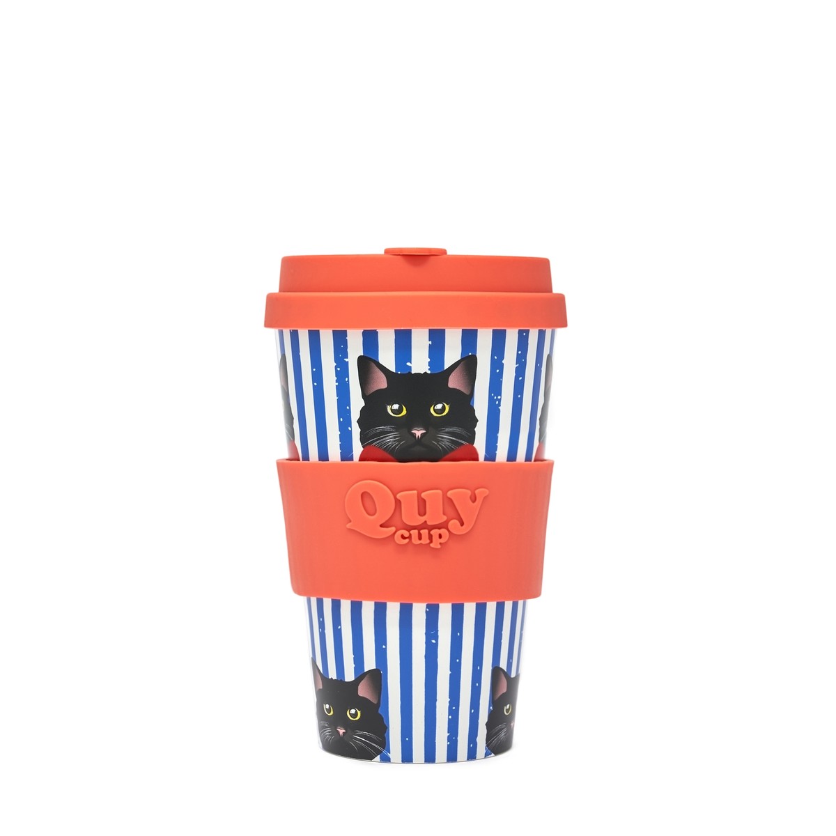 Tazza Quy Cup Gatto Nero 400ml