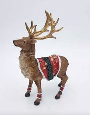 Addobbo Natale Renna In Resina 28cm