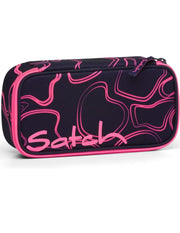 Satch Astuccio Portapenne Extra Doppio Scomparto Rosa Supreme