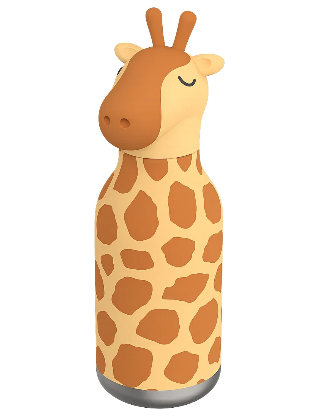 Borraccia Termica In Acciaio Inox Bestie Bottle Giraffa 460ml