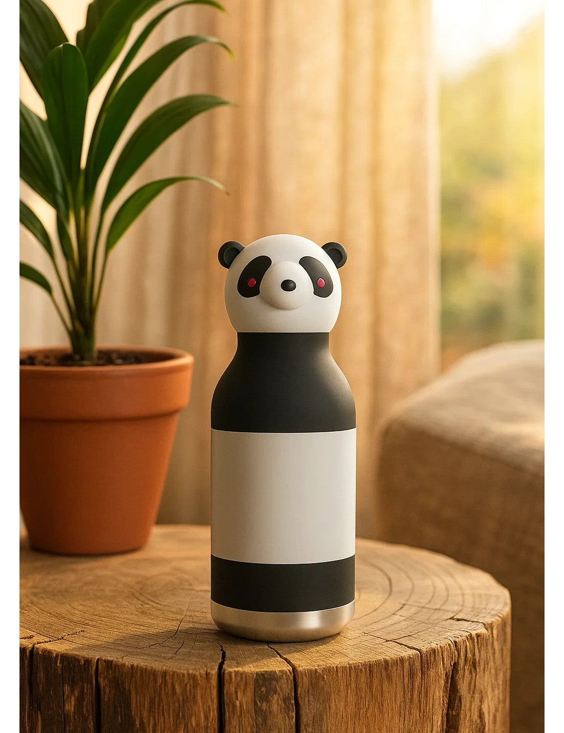 Borraccia Termica In Acciaio Inox Bestie Bottle Panda 460ml