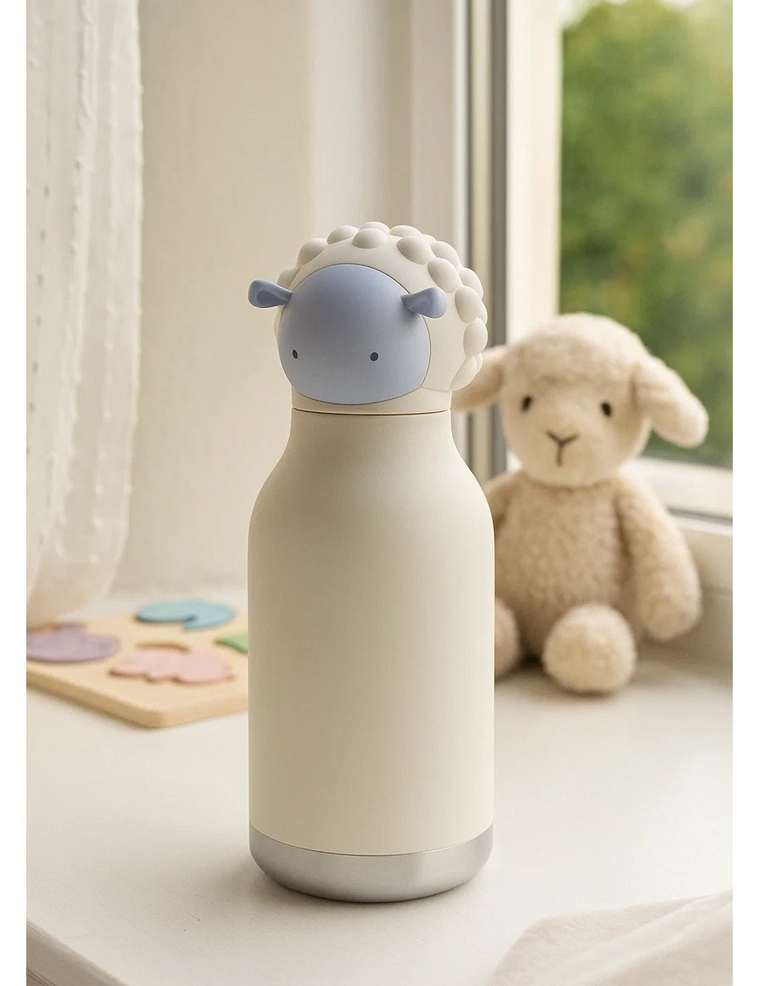 Borraccia Termica In Acciaio Inox Bestie Bottle Pecora 460ml