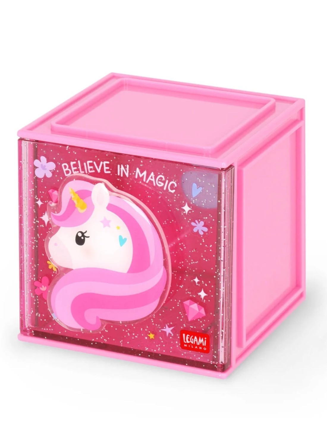 Organizer Modulabile Da Scrivania Cutie Cube Unicorno Legami