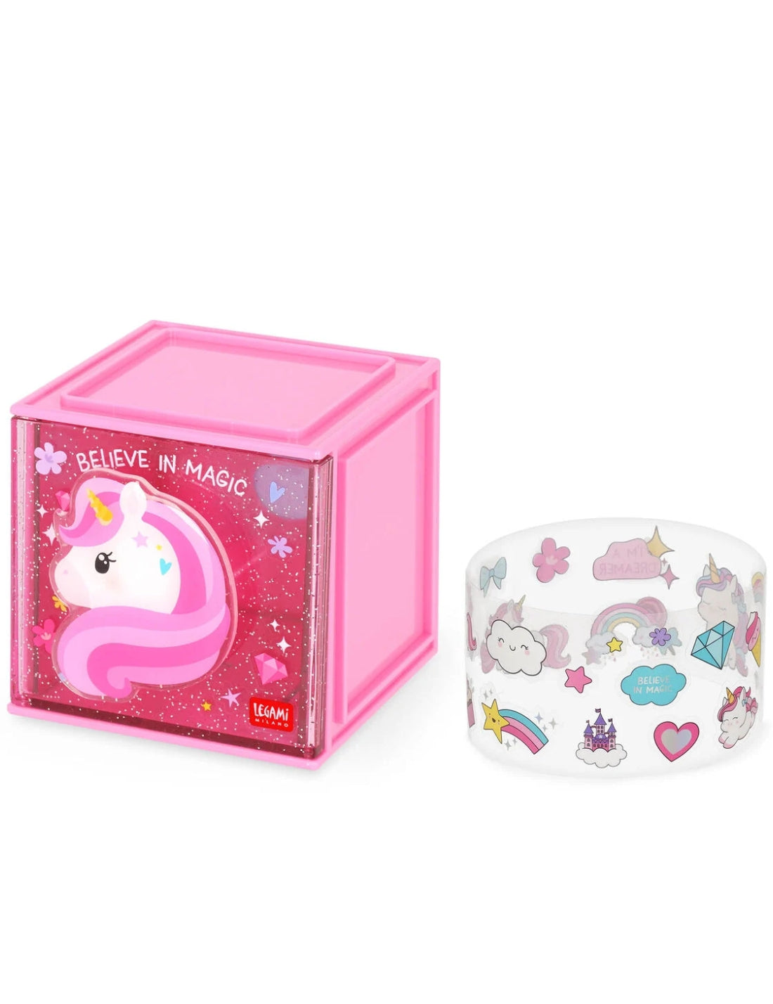 Organizer Modulabile Da Scrivania Cutie Cube Unicorno Legami