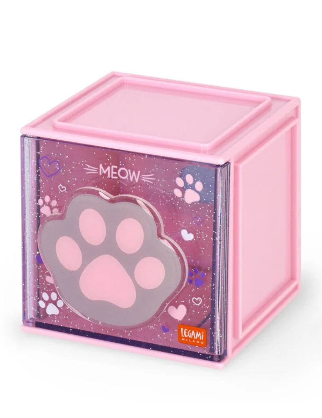 Organizer Modulabile Da Scrivania Cutie Cube Gatto Legami