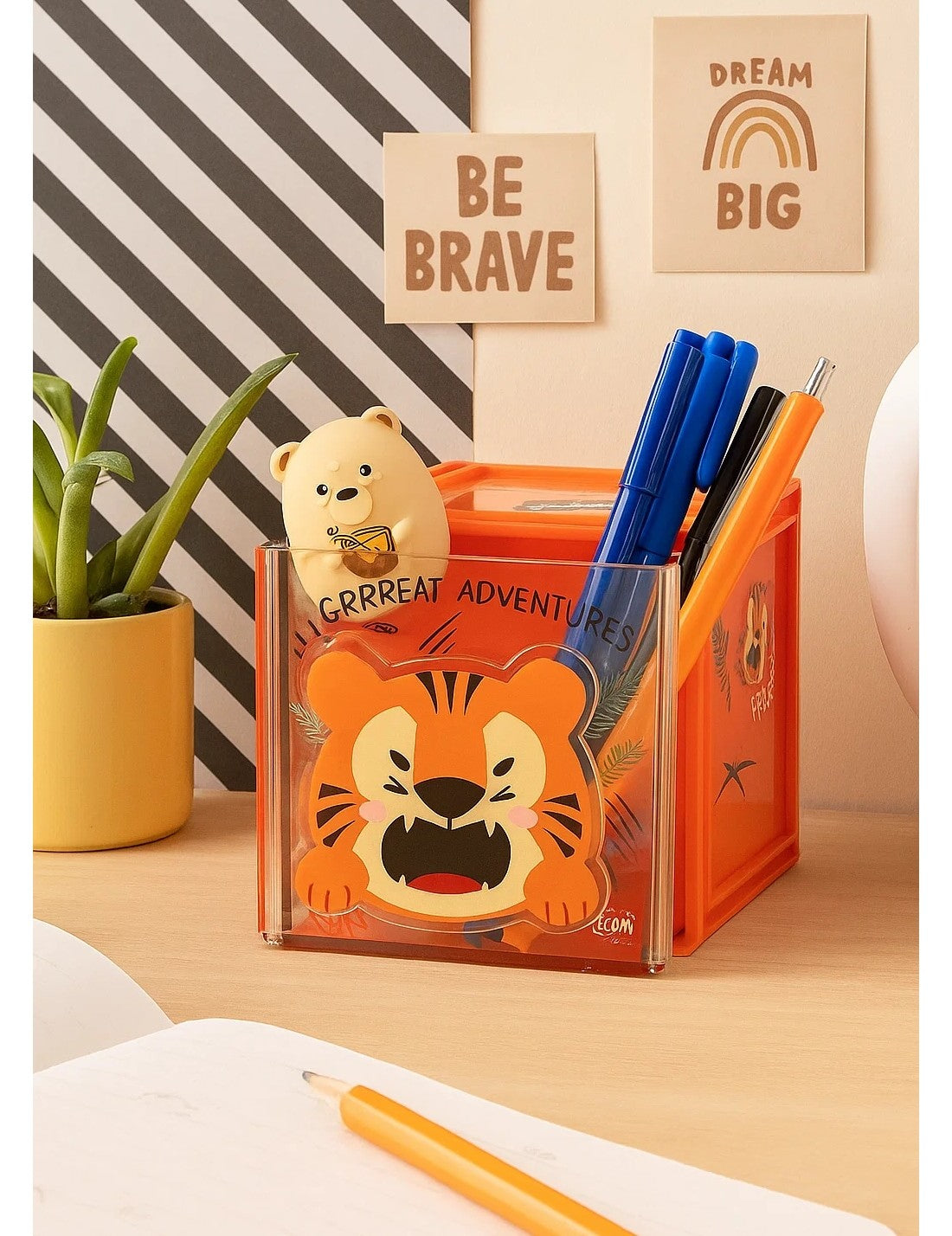 Organizer Modulabile Da Scrivania Cutie Cube Tigre Legami