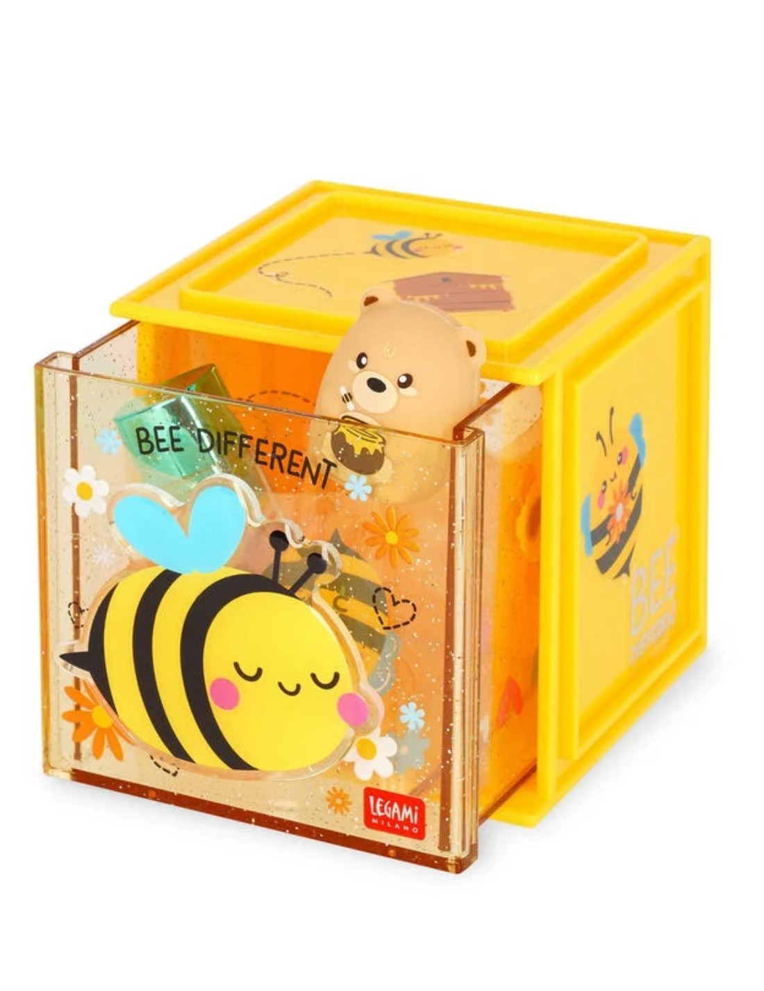 Organizer Modulabile Da Scrivania Cutie Cube Ape Legami