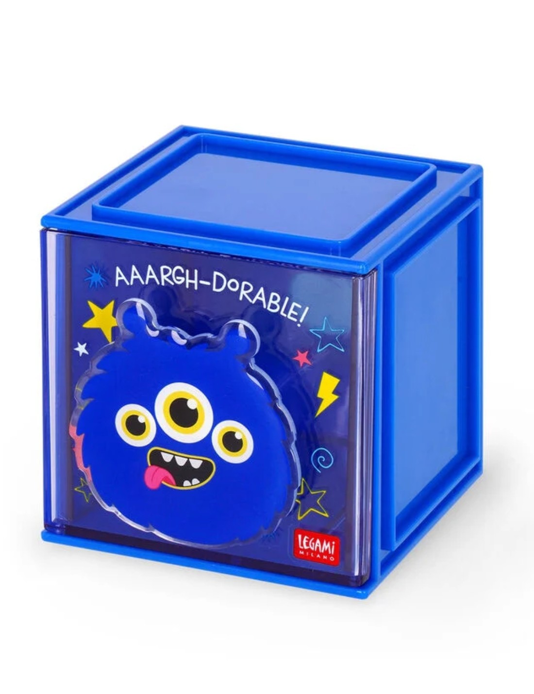 Organizer Modulabile Da Scrivania Cutie Cube Mostro Legami