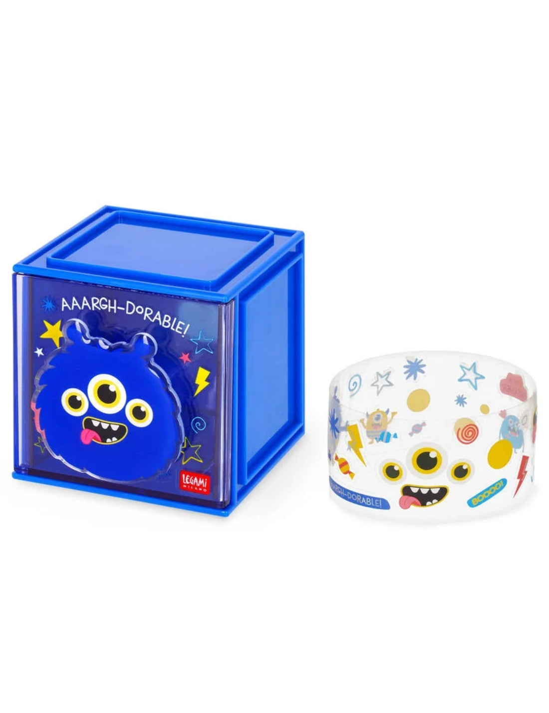 Organizer Modulabile Da Scrivania Cutie Cube Mostro Legami