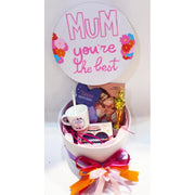 Scatola Regalo Tonda Box Festa Della Mamma Con Dedica Personalizzabile