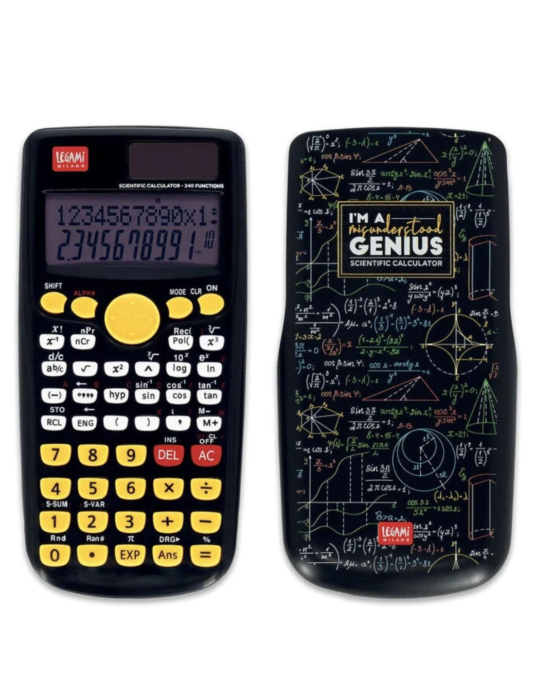 Calcolatrice Scientifica Count On Me Genius Legami