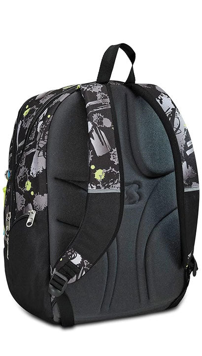 School Pack Zaino Advanced Seven Feeling Me Più Astuccio Completo 3 Zip