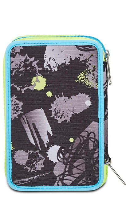 School Pack Zaino Trolley Jack -3WD+ Feeling Me Più Astuccio Completo 3 Zip