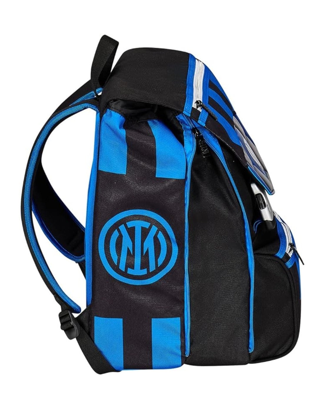 Seven School Pack Zaino Sdoppiabile Inter Più Astuccio Completo 3 Zip