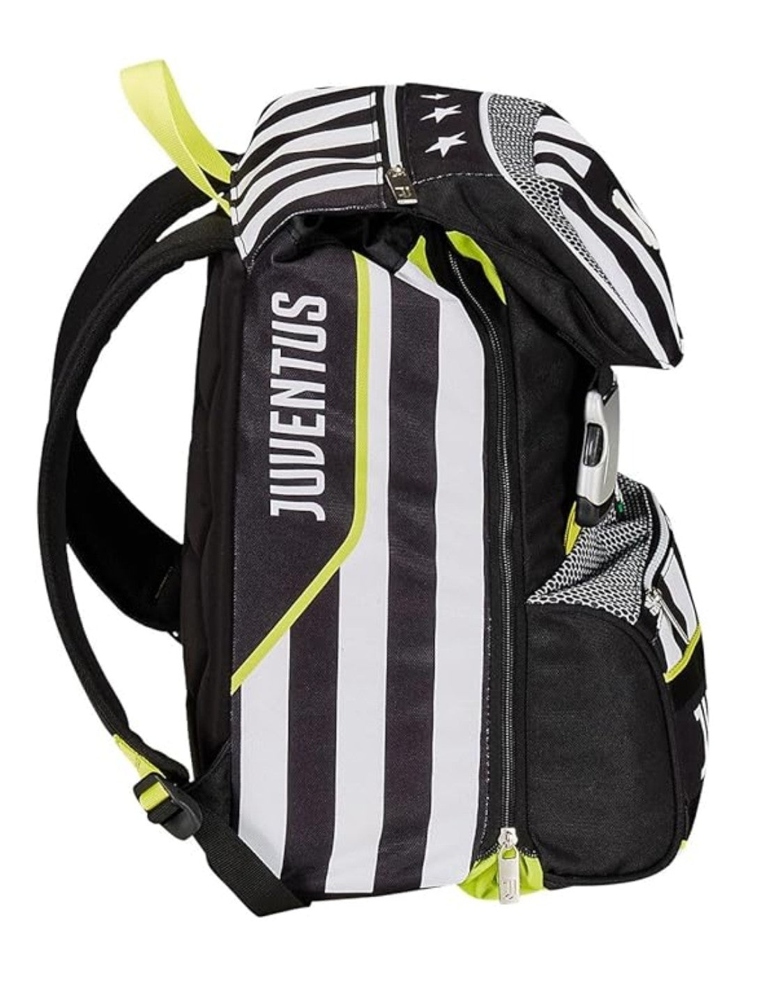 Seven School Pack Zaino Sdoppiabile Big Juventus Vincere E' La Regola Più Astuccio Completo 3 Zip