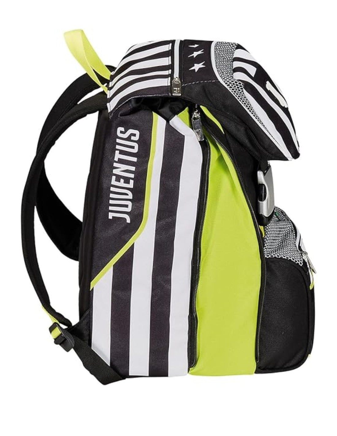 Seven School Pack Zaino Sdoppiabile Big Juventus Vincere E' La Regola Più Astuccio Completo 3 Zip