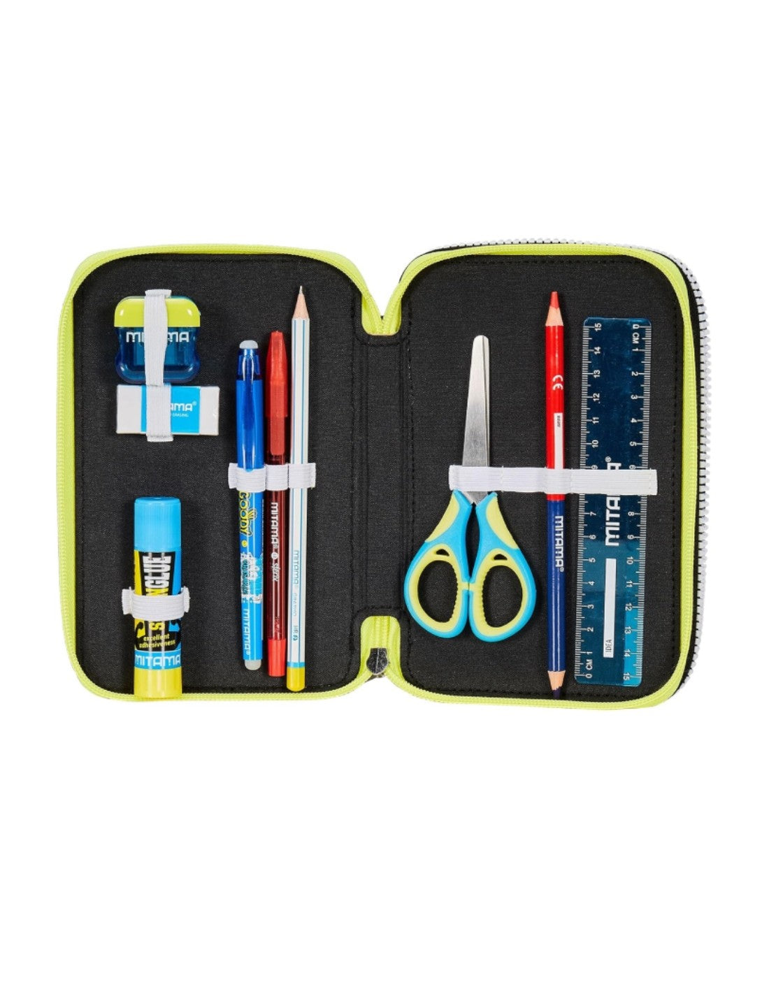 Seven School Pack Zaino Sdoppiabile Big Juventus Vincere E' La Regola Più Astuccio Completo 3 Zip