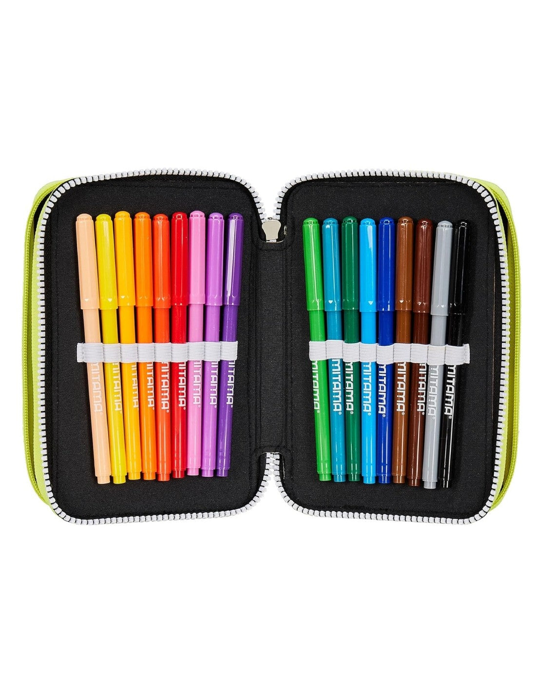 Seven School Pack Zaino Sdoppiabile Big Juventus Vincere E' La Regola Più Astuccio Completo 3 Zip