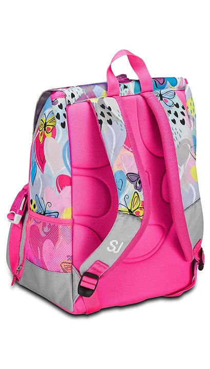 School Pack Zaino Sdoppiabile Seven Sj Gang Più Astuccio Completo 3 Zip