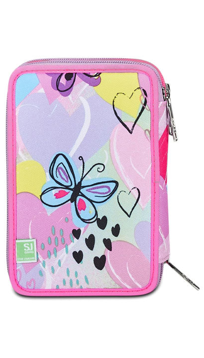 School Pack Zaino Sdoppiabile Seven Sj Gang Più Astuccio Completo 3 Zip