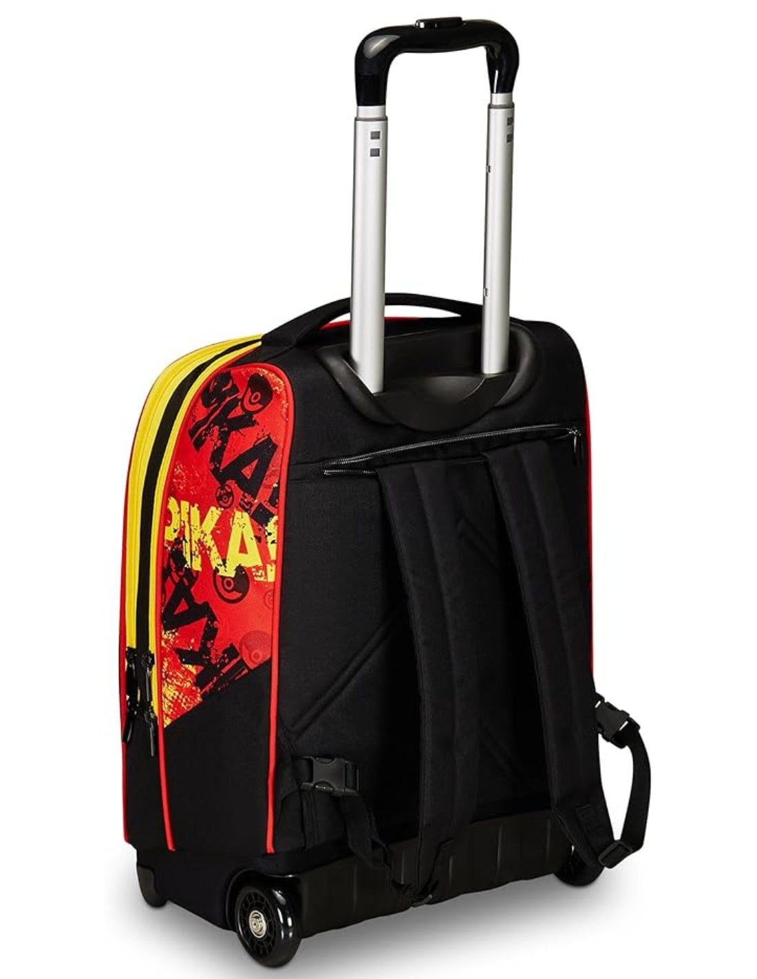 School Pack Zaino Trolley Big Pikachu Pokèmon Più Astuccio Completo 3 Zip