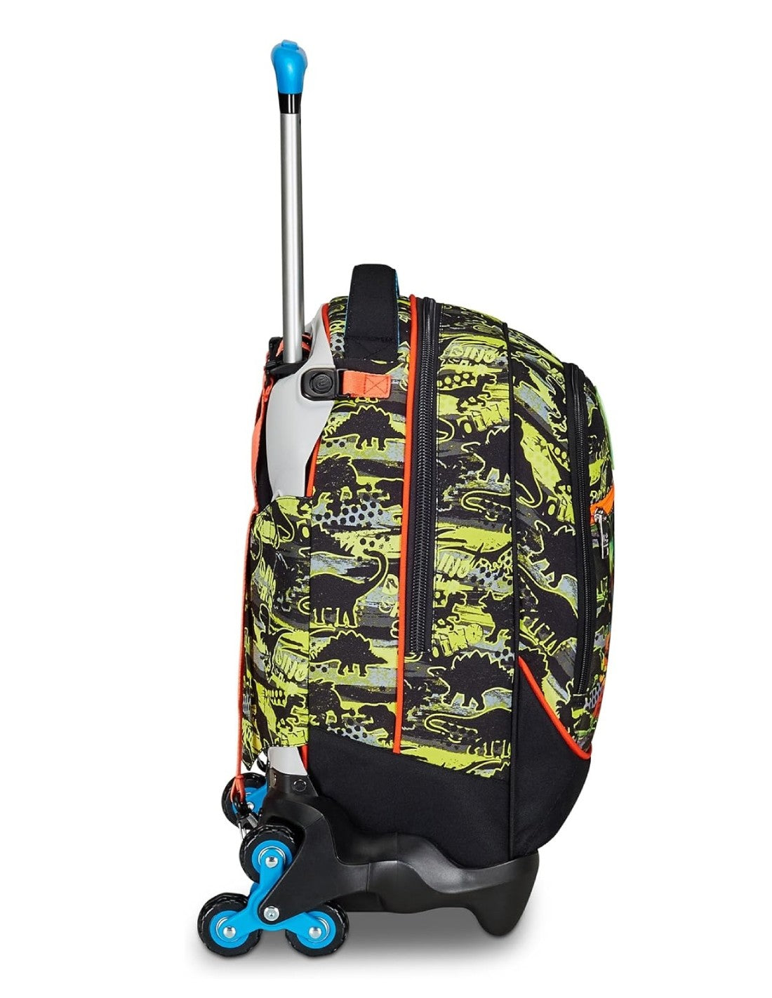 School Pack Zaino Trolley Seven Jack-3WD SJ Gang RexMe Più Astuccio Completo 3 Zip