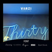 Scritta Neon A Led Personalizzabile Varie Dimensioni